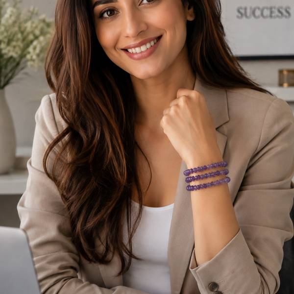 Natural Amethyst (String)