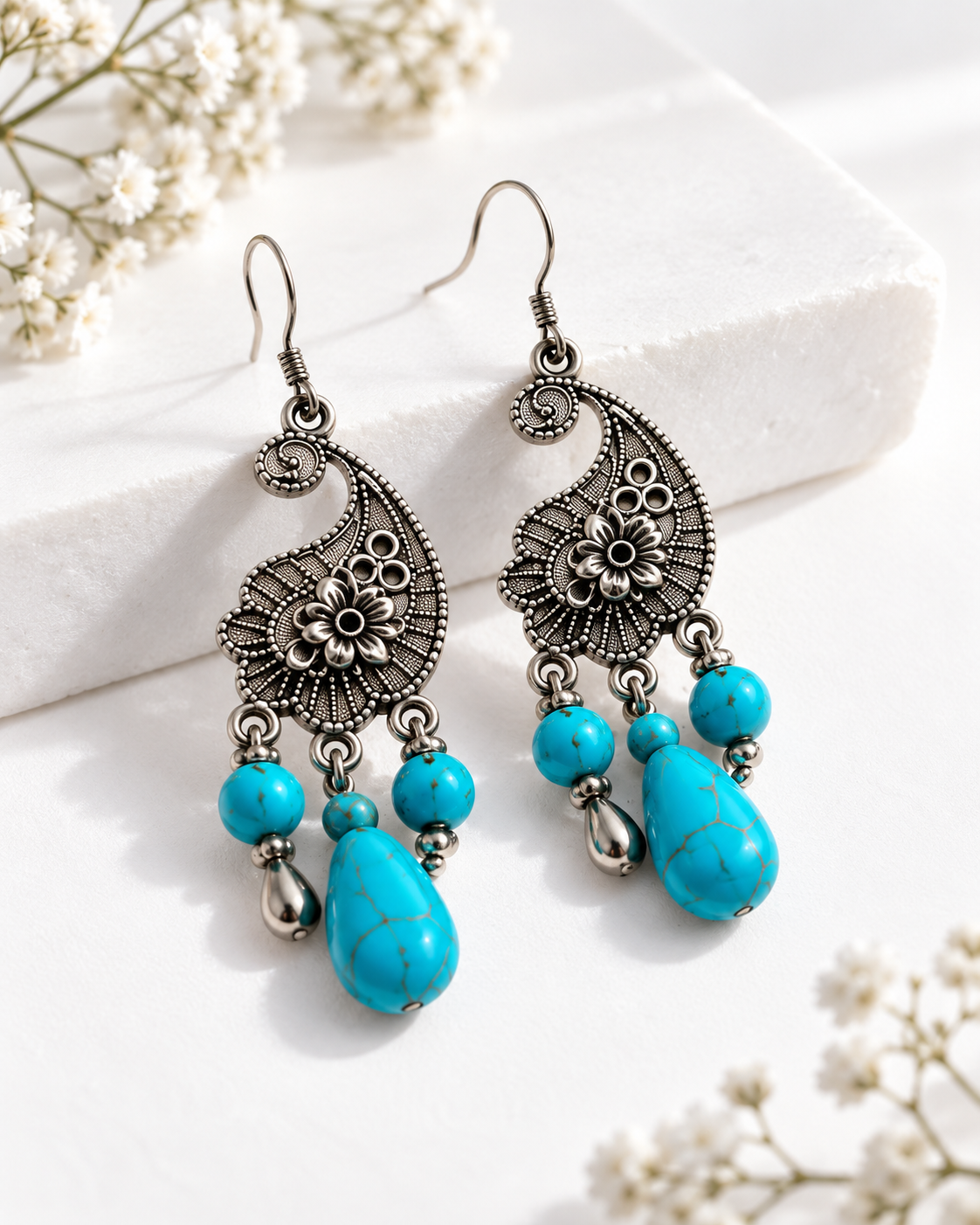 Turquoise Heritage Earrings