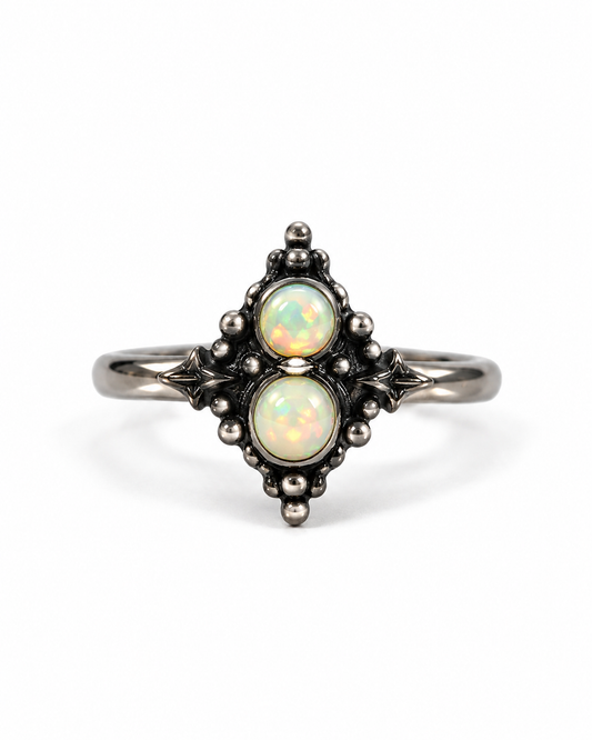 Opal Luna Ring