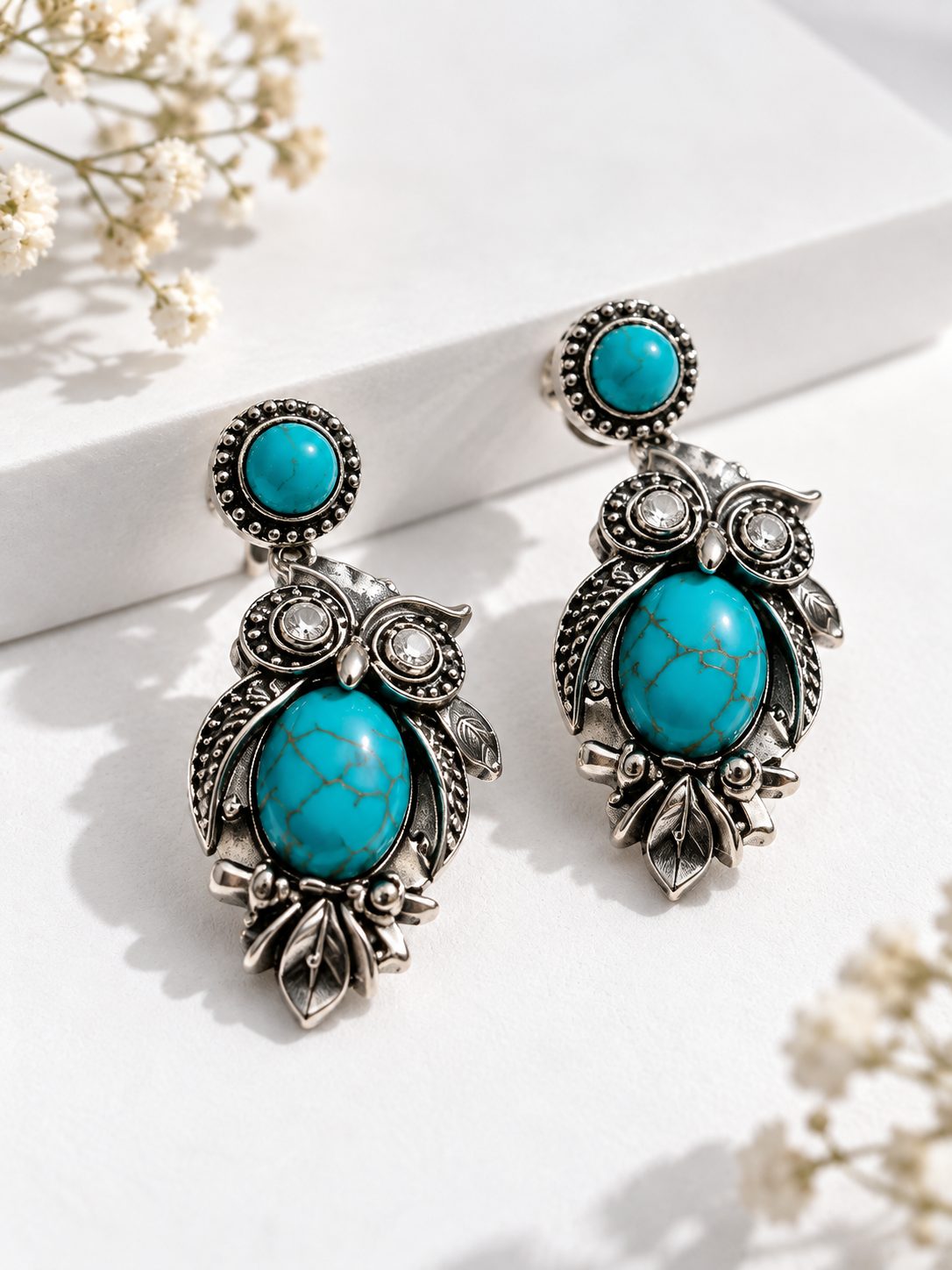 Natural Turquoise Earrings