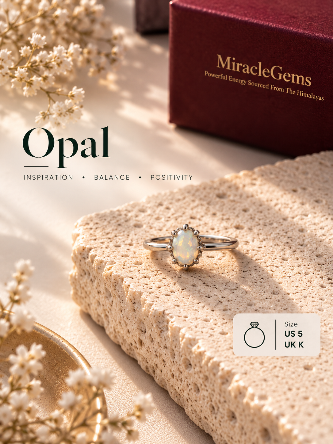 Opal Radiance Ring