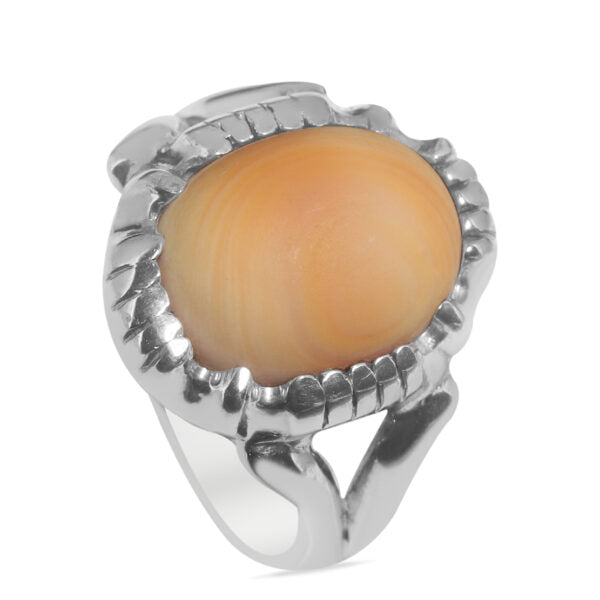 Natural White Coral (Sterling Silver)