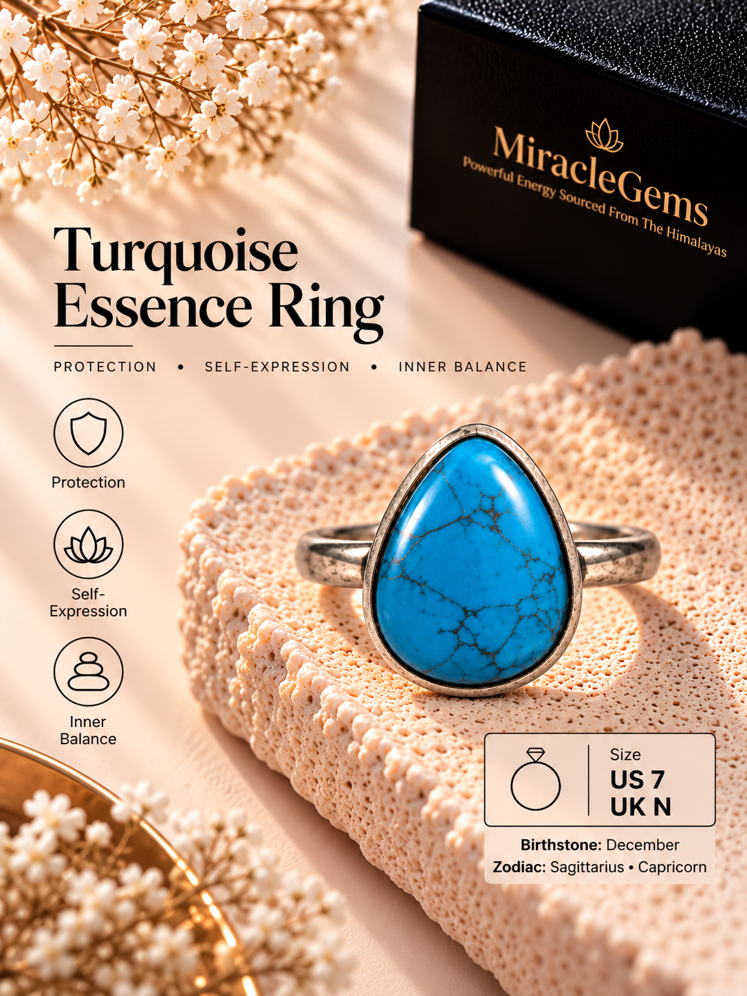 Turquoise Essence Ring