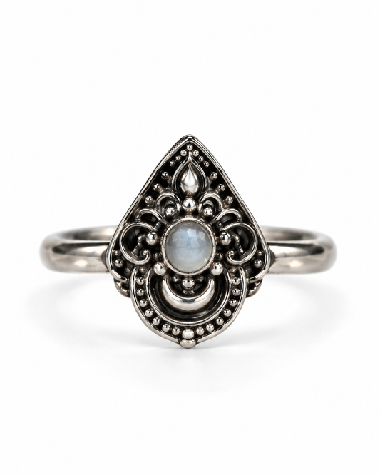 Moonstone Serenity Ring